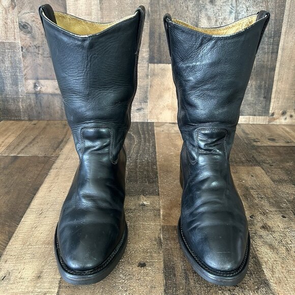 Chippewa 24216 Vintage Pull On Moto Work Boots Mens 10 D - Picture 1 of 12